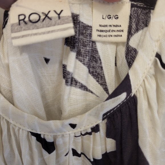 Roxy Shadow Play Dress Size Large - Picture 11 of 12